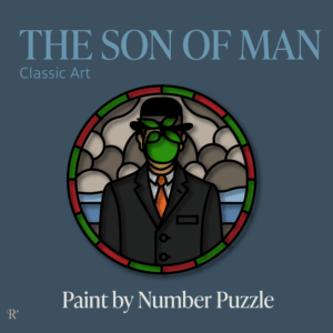 The Son of Man | Paint by Number Puzzle